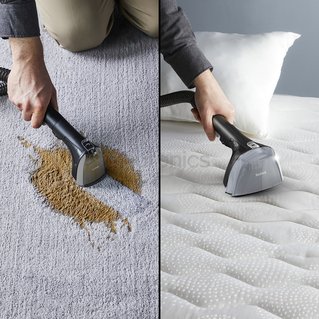 Tefal Clean It Hot & Cold, must/vask - Tekstiilipesur