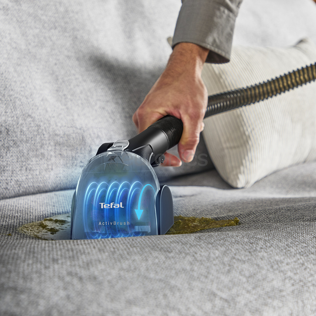 Tefal Clean It Hot & Cold, must/vask - Tekstiilipesur