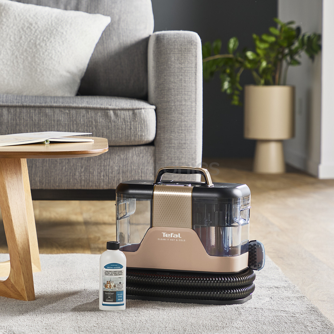 Tefal Clean It Hot & Cold, must/vask - Tekstiilipesur