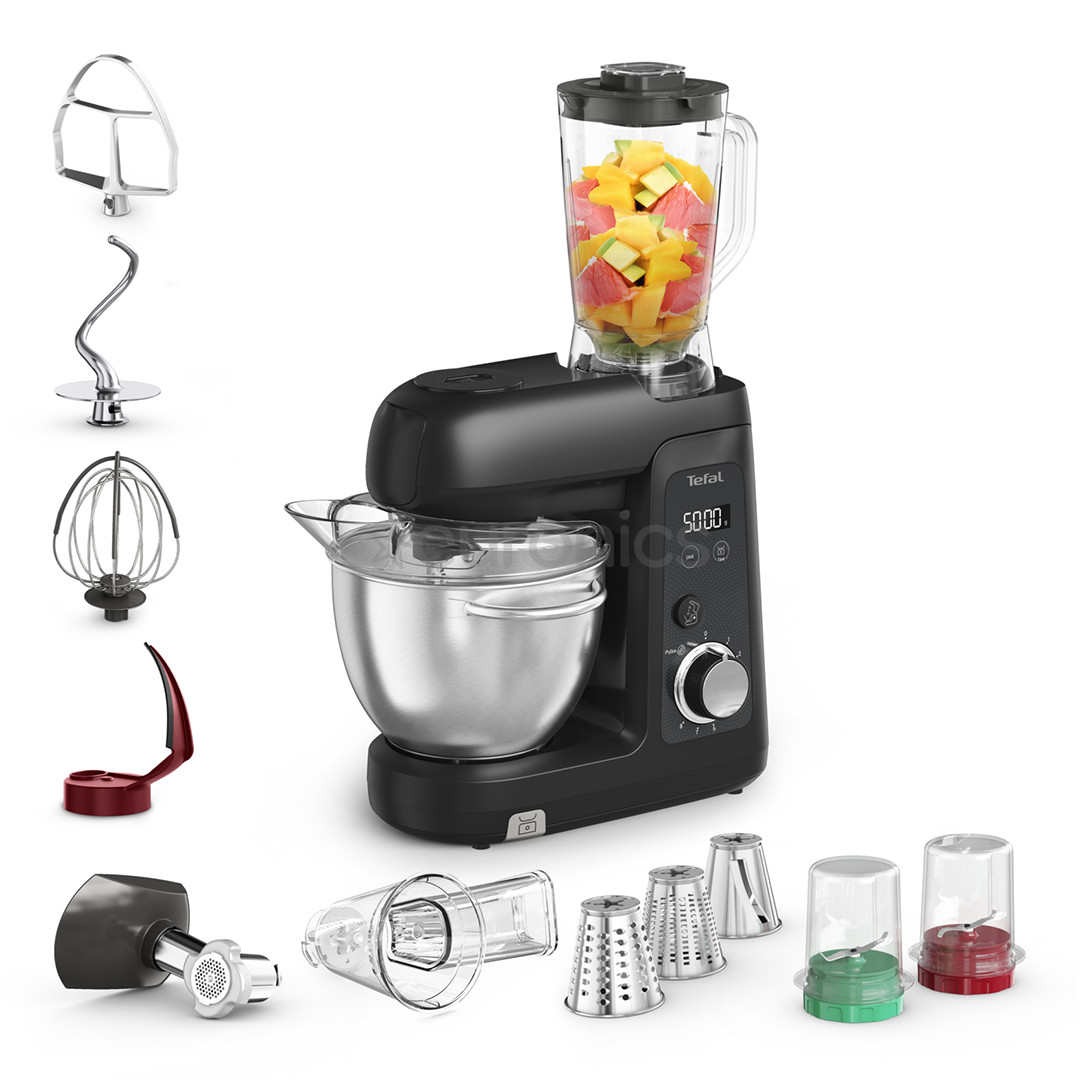 Tefal Bake Partner +, 1100 W, black - Kitchen machine