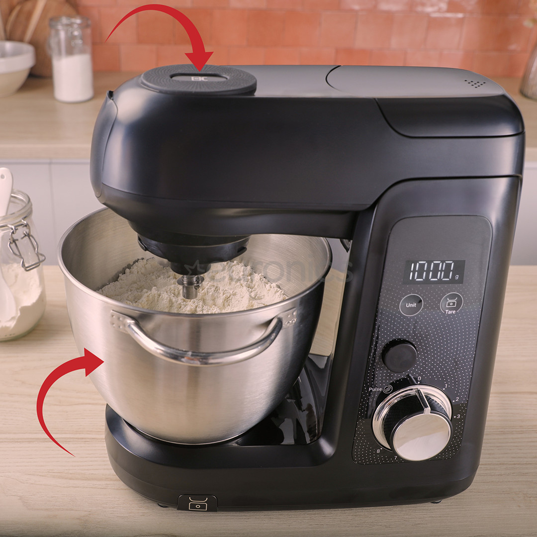 Tefal Bake Partner +, 1100 W, black - Kitchen machine