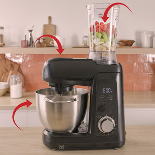 Tefal Bake Partner +, 1100 W, black - Kitchen machine