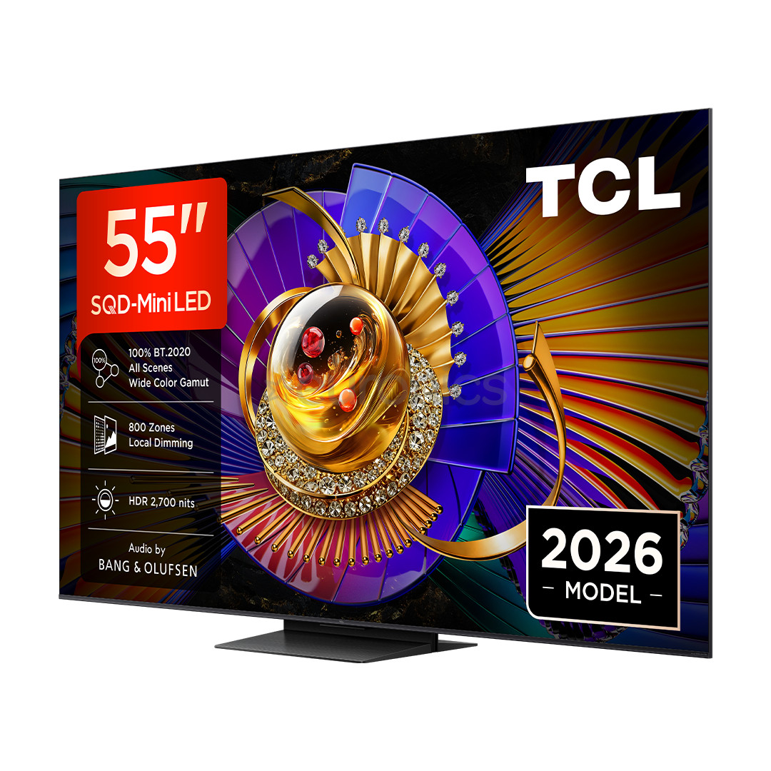 TCL C7L, 55'', 4K UHD, SQD-Mini LED, must - Teler