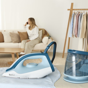 Tefal Power Pro Compact 200, 2400 W, sinine/valge - Triikimissüsteem