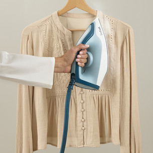 Tefal Power Pro Compact 200, 2400 W, sinine/valge - Triikimissüsteem