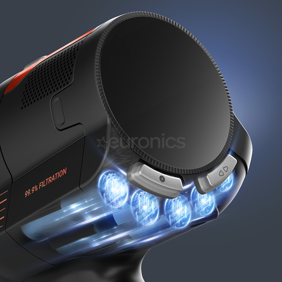 Tefal X-FORCE 8.80, красный/темно-серый - Беспроводной пылесос