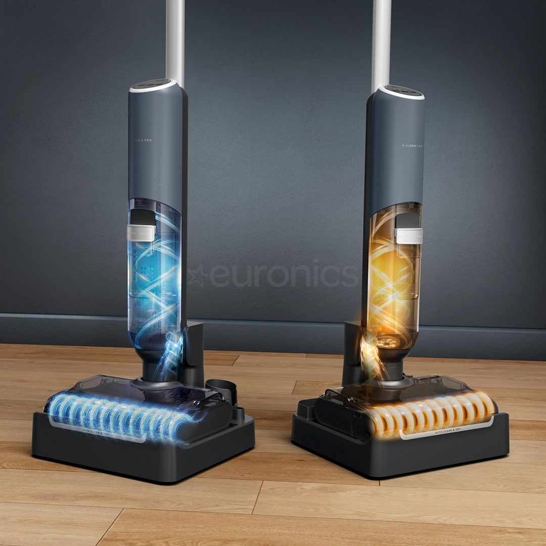 Tefal X-Clean 5 Pro, 2-in-1, Wet & Dry, black - Cordless vacuum cleaner