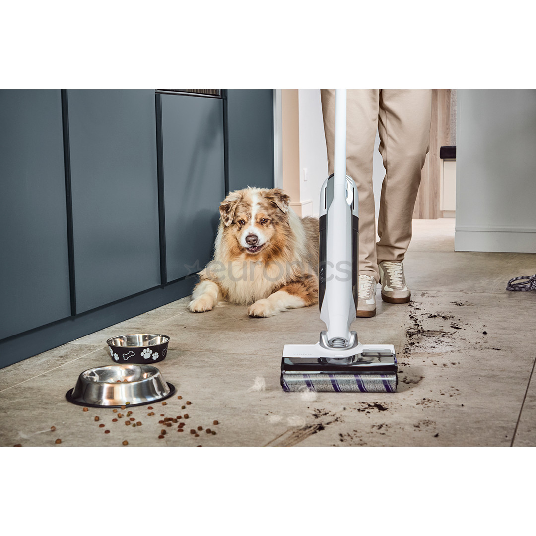 Tefal X-Clean 12, сухая и влажная уборка, белый - Беспроводной пылесос для твердых полов