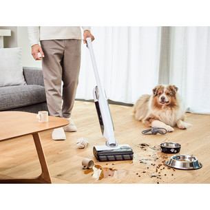 Tefal X-Clean 12, сухая и влажная уборка, белый - Беспроводной пылесос для твердых полов
