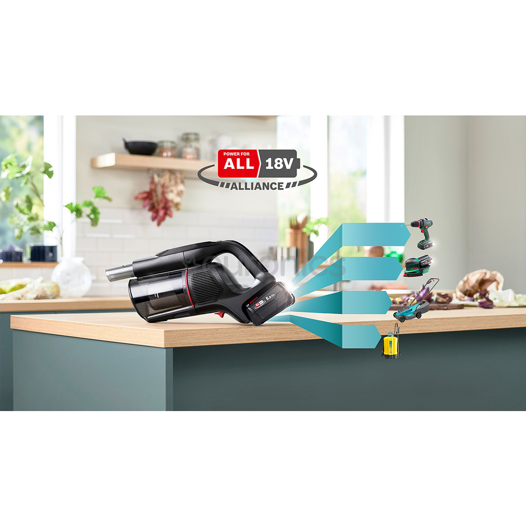 Bosch Unlimited 10 ProPower, must - Juhtmevaba varstolmuimeja