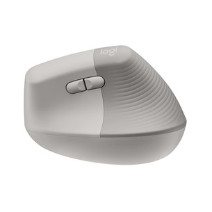 Logitech Lift Vertical Ergonomic, off white - Wireless mouse
