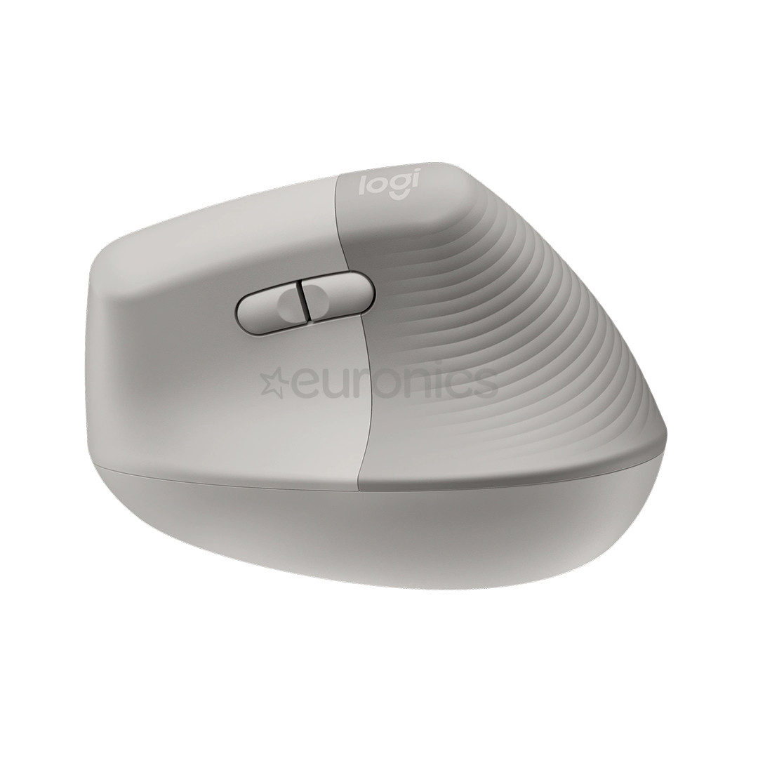 Logitech Lift Vertical Ergonomic, off white - Wireless mouse
