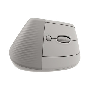 Logitech Lift Vertical Ergonomic, off white - Wireless mouse