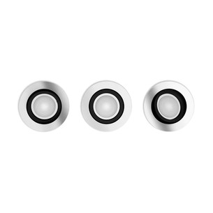 Philips Hue Milliskin recessed spotlight (3 шт.), серебристый - Потолочный светильник 929003810901