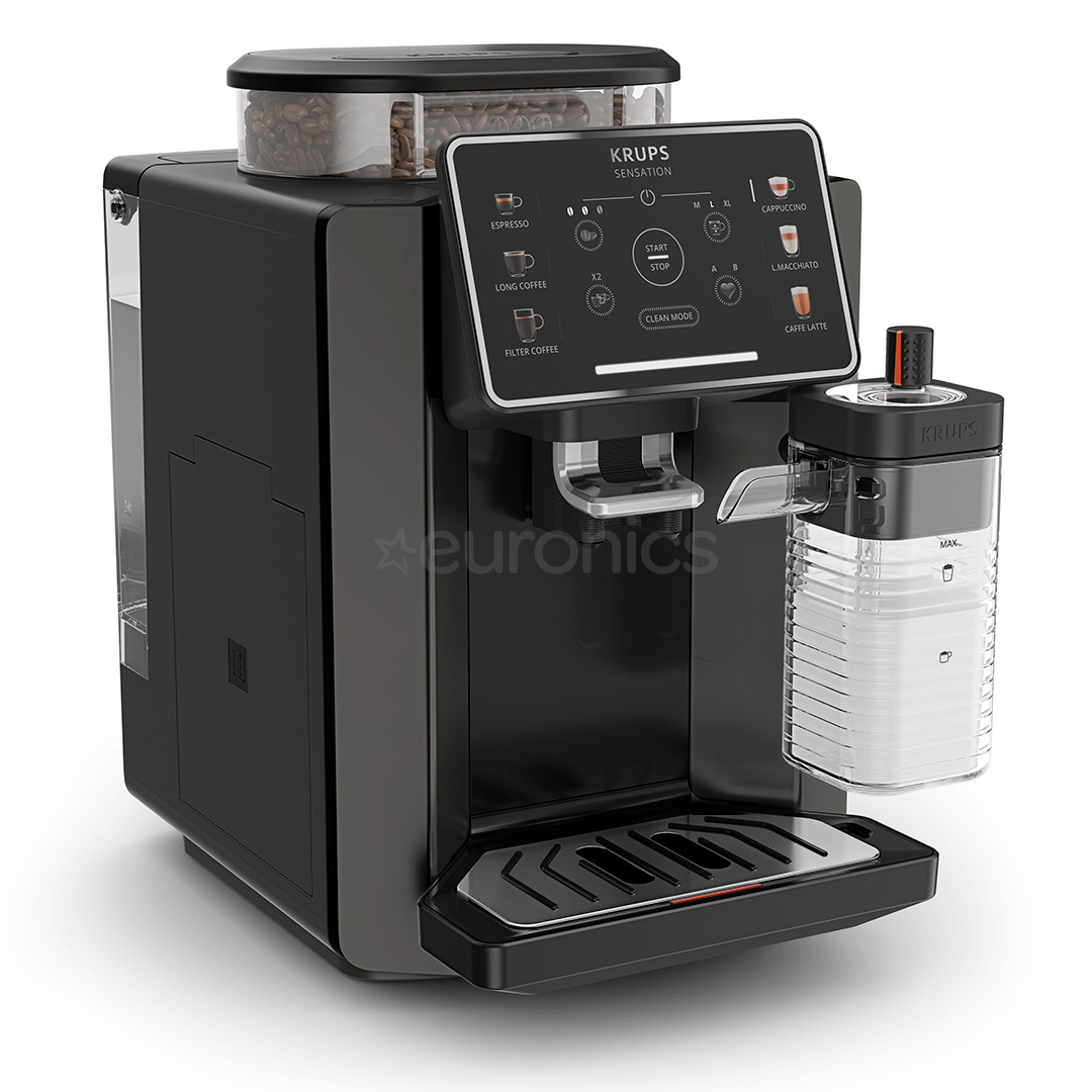 Krups Sensation Milk M75, must - Espressomasin