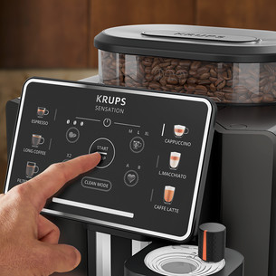 Krups Sensation Milk M75, must - Espressomasin