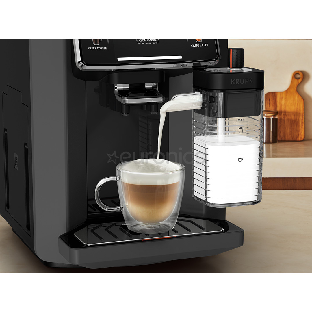 Krups Sensation Milk M75, must - Espressomasin