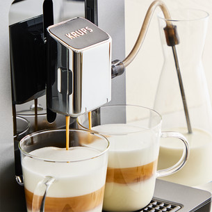 Krups Evidence Hot & Cold, dark grey - Espresso machine