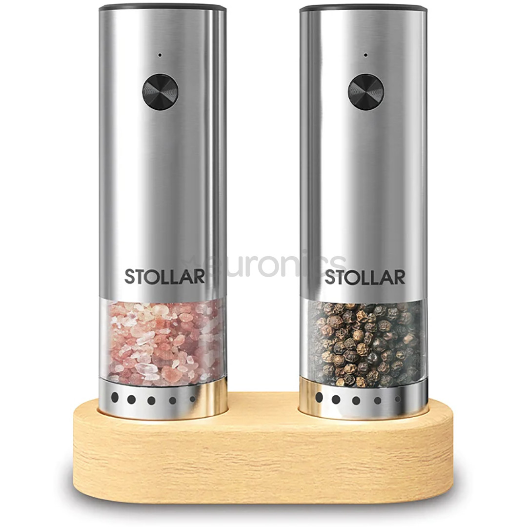 Stollar the Salt & Pepper SSP300, stainless steel - Salt and pepper grinder