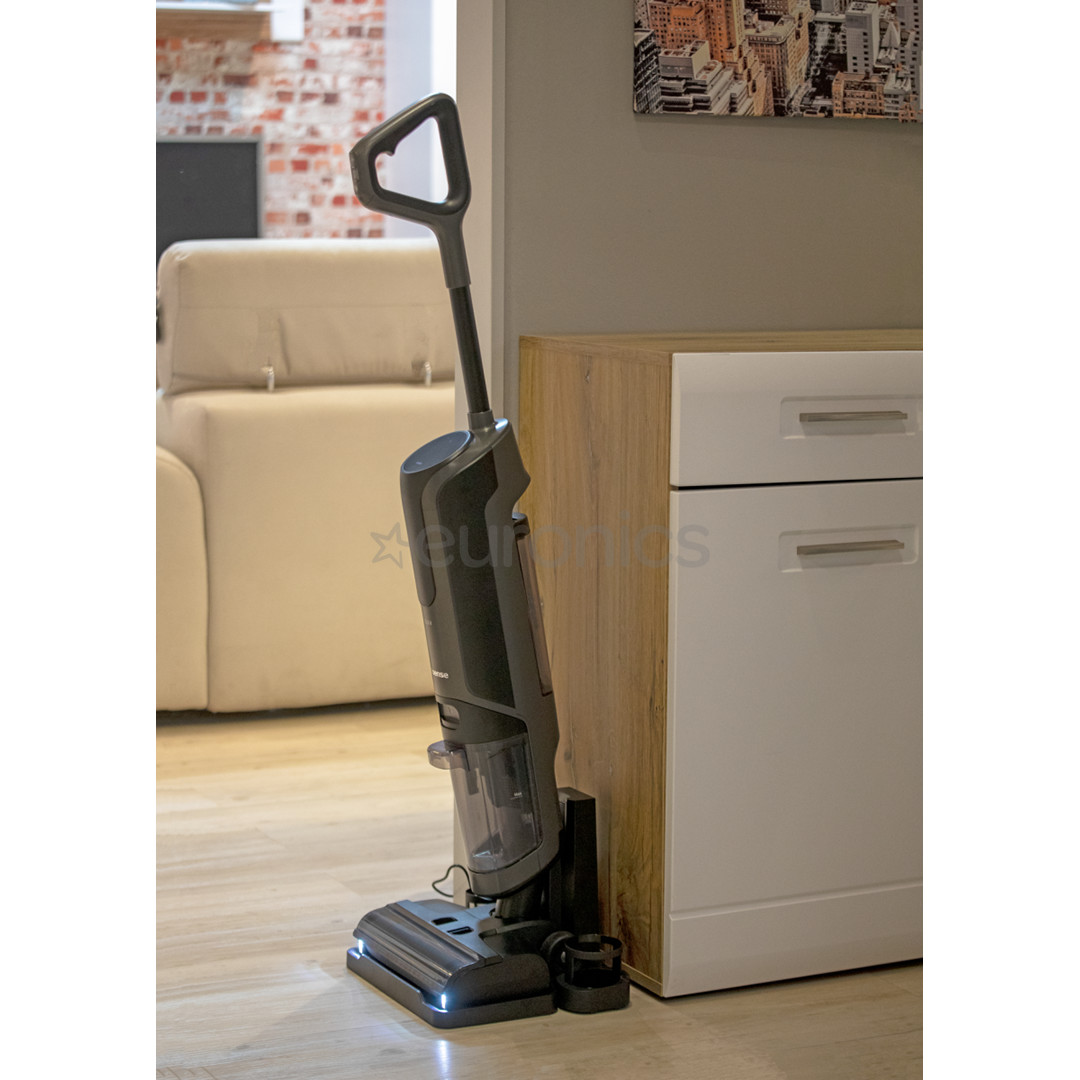 Hisense, сухая и влажная уборка, серый/черный - Беспроводной пылесос