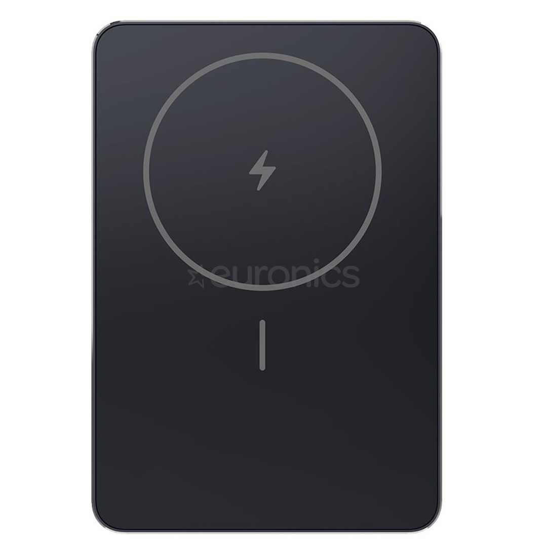 Xiaomi Super Slim Magnetic Power Bank 5000, 5000 mAh, 22,5 W, must - akupank