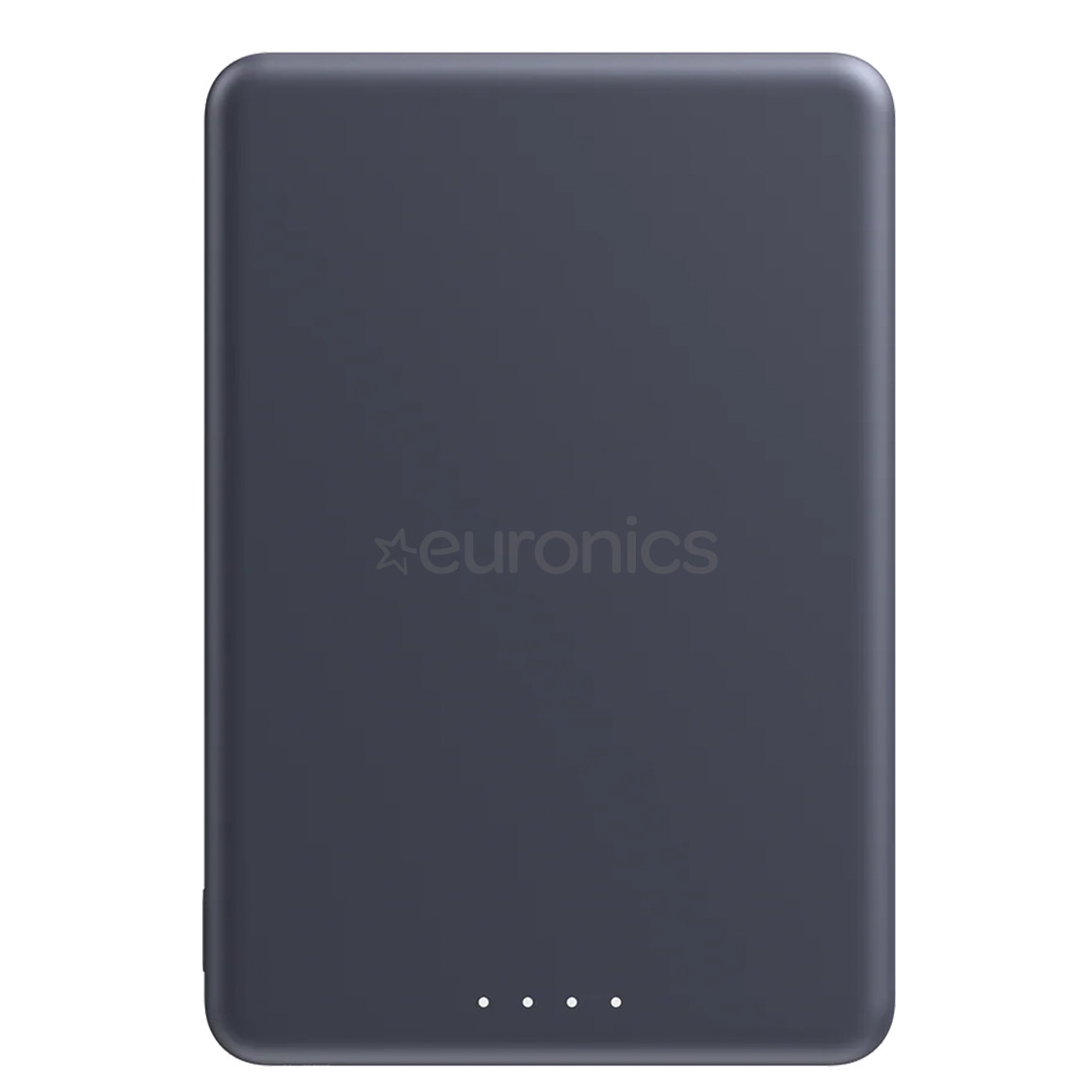 Xiaomi Super Slim Magnetic Power Bank 5000, 5000 mAh, 22,5 W, must - akupank