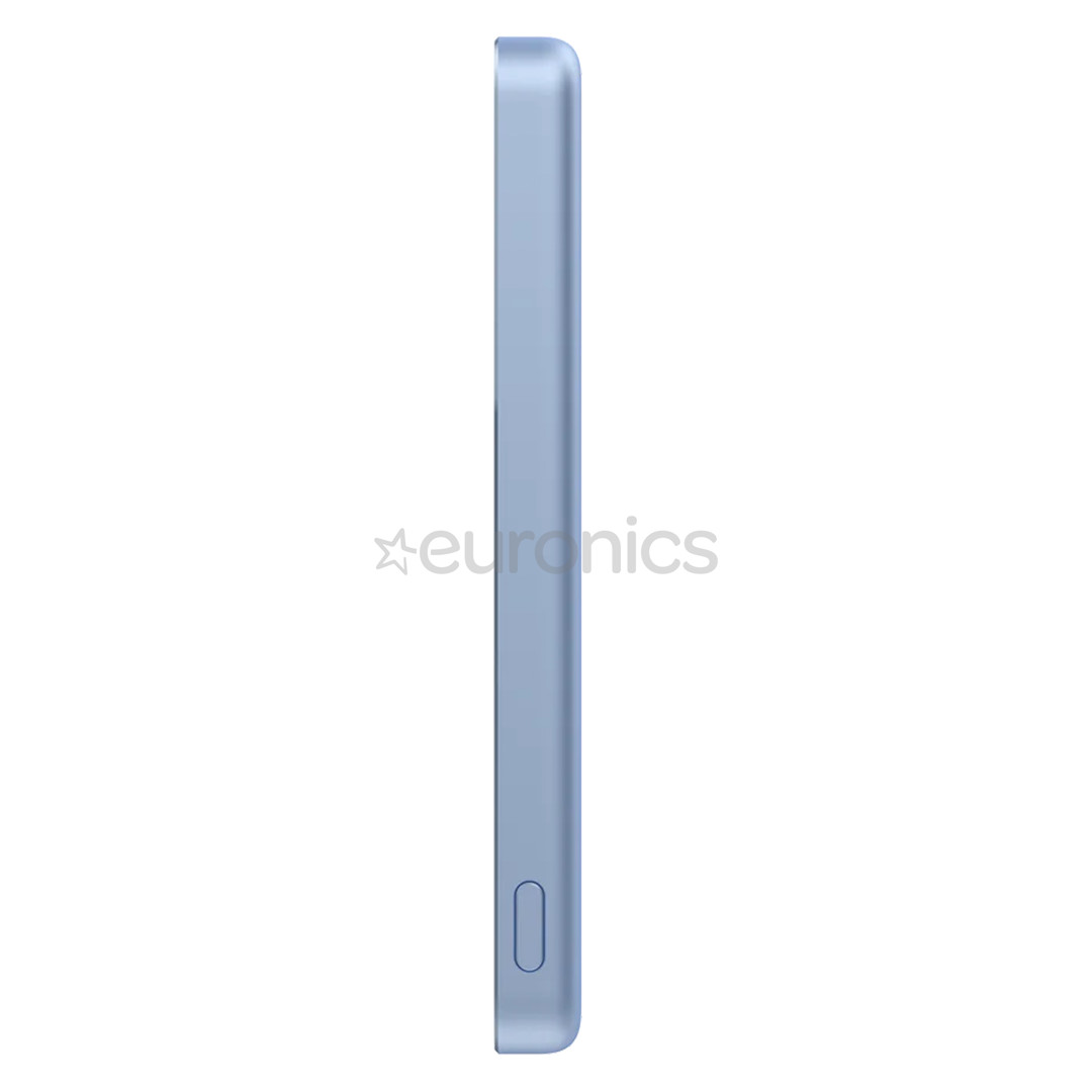 Xiaomi Super Slim Magnetic Power Bank 5000, 5000 mAh, 22,5 W, sinine - Akupank