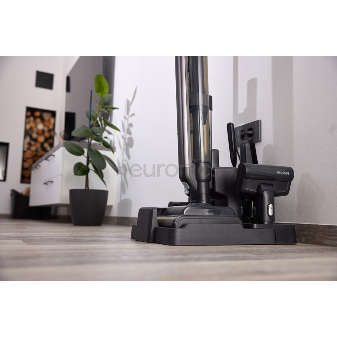 Hisense Wet & Dry Expert, сухая и влажная уборка, черный - Беспроводной пылесос