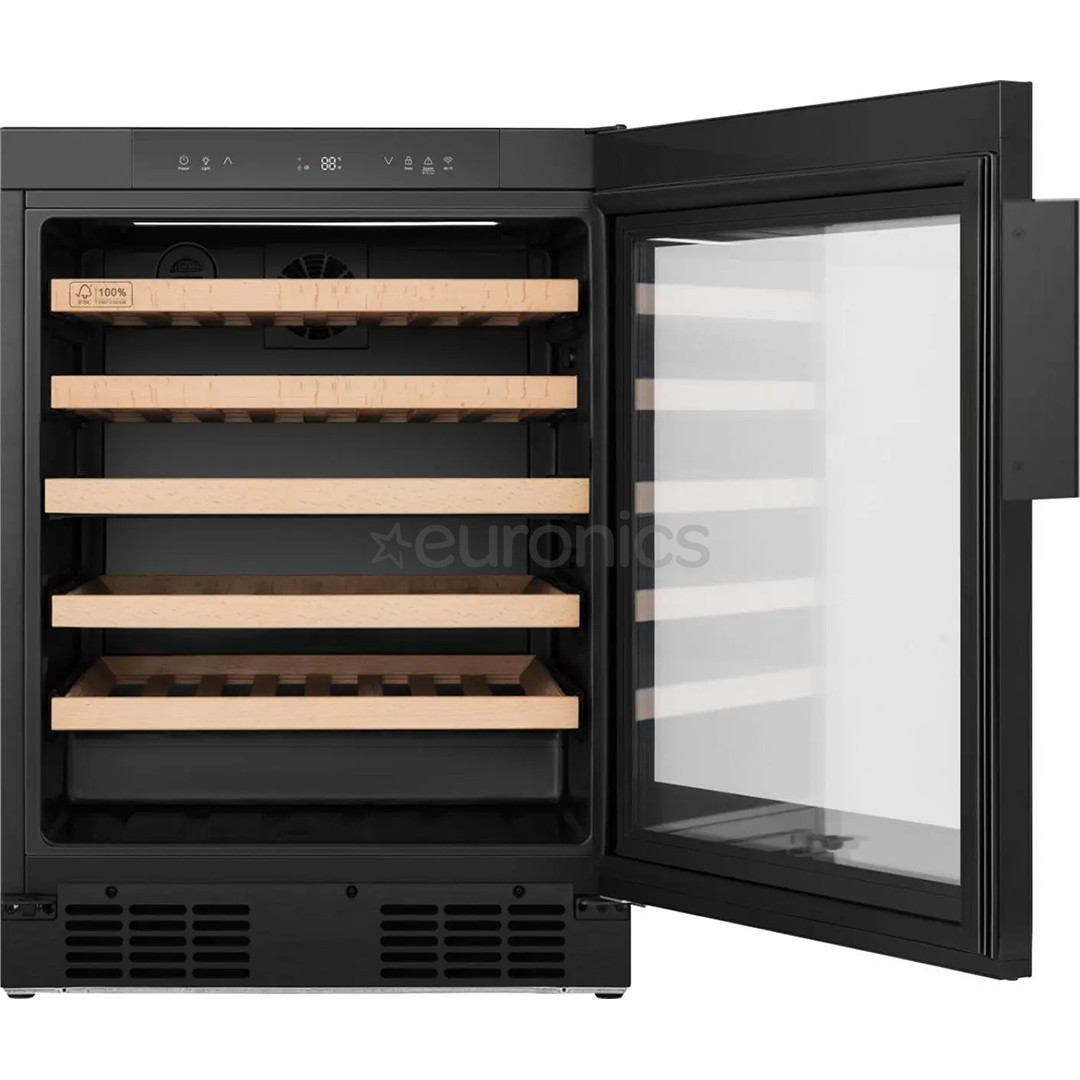 Hisense, 46 pudelit, kõrgus 82 cm, must - Veinikülmik