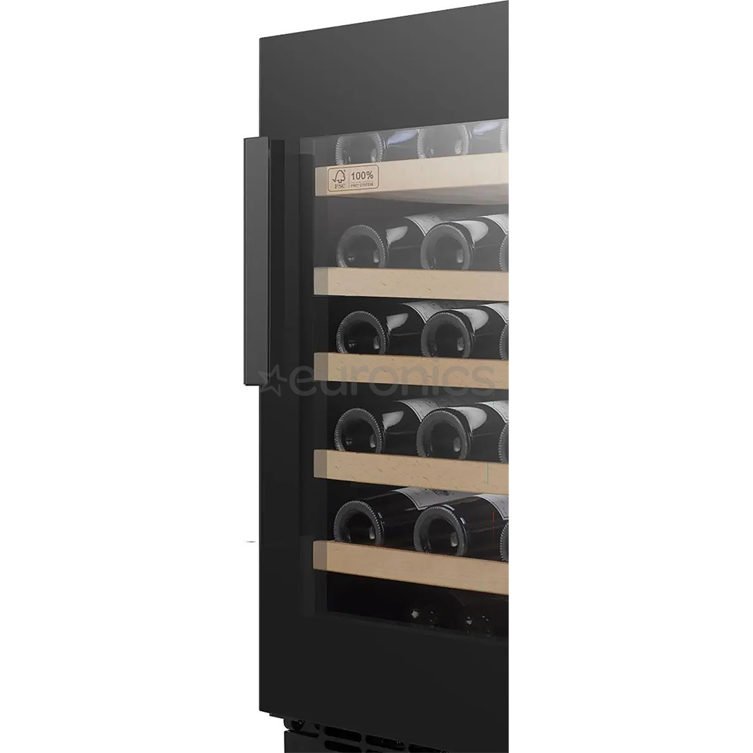 Hisense, 46 pudelit, kõrgus 82 cm, must - Veinikülmik