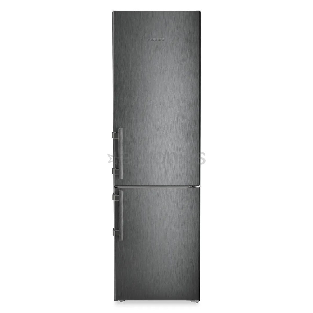 Liebherr, NoFrost, 362 L, height 202 cm, black stainless steel - Refrigerator CBNBSA20575I