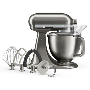 KitchenAid Artisan Plus, 4.7 L, hõbedane - Mikser