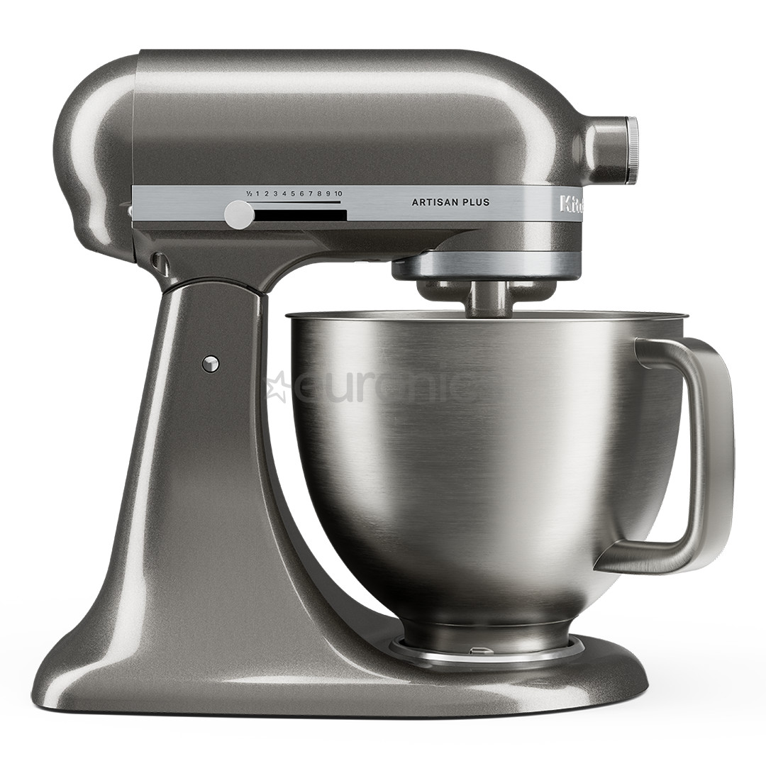 KitchenAid Artisan Plus, 4.7 L, hõbedane - Mikser