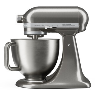 KitchenAid Artisan Plus, 4.7 L, hõbedane - Mikser
