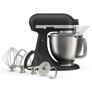 KitchenAid Artisan Plus, 4.7 L, black - Mixer 5KSM50PKVEBK