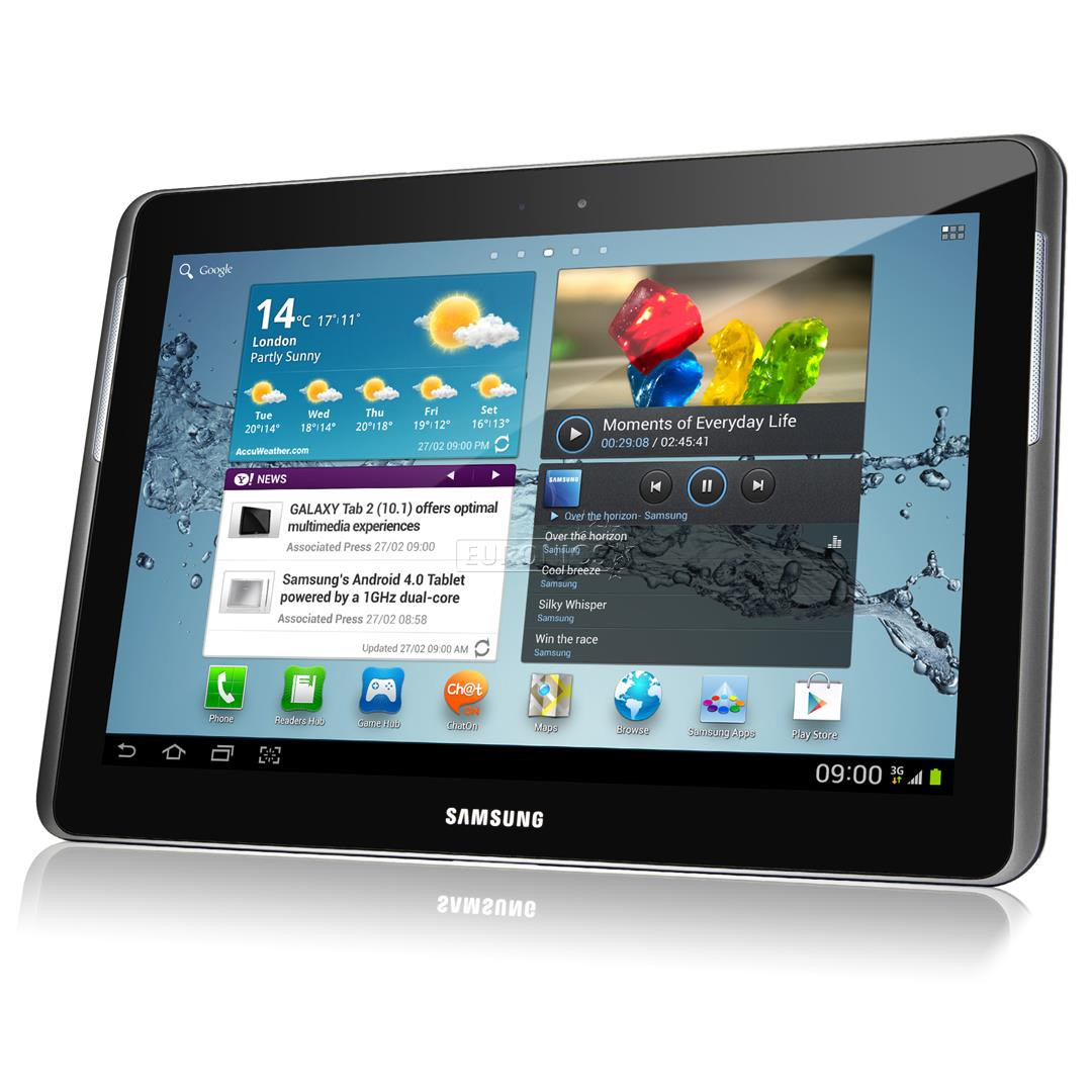 Tahvelarvuti Galaxy Tab 2, Samsung / 10,1", WiFi, 3G, 16 GB, Android 4.0