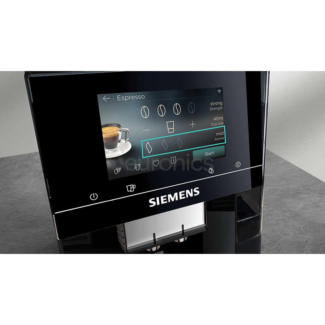Siemens EQ700 iAroma, black - Espresso machine