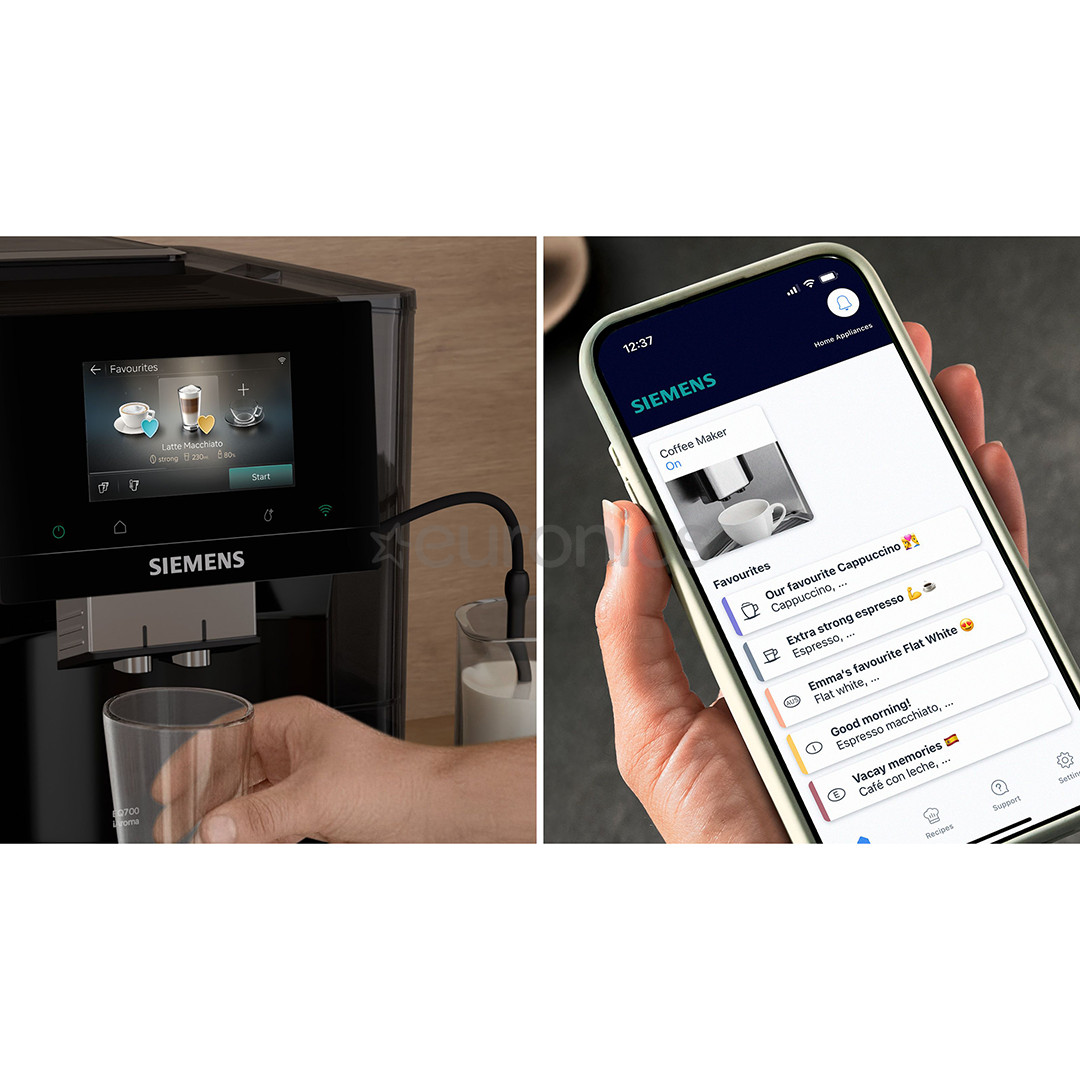 Siemens EQ700 iAroma, black - Espresso machine