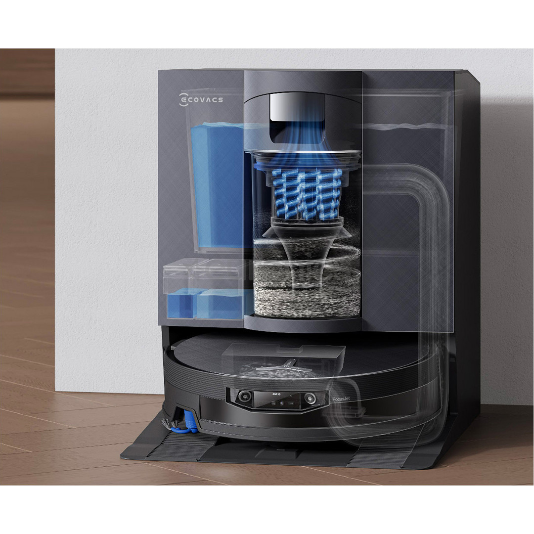 Ecovacs DEEBOT X12 OmniCyclone, märg- ja kuivpuhastus, hall - Robottolmuimeja