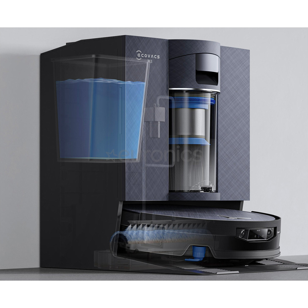 Ecovacs DEEBOT X12 OmniCyclone, märg- ja kuivpuhastus, hall - Robottolmuimeja