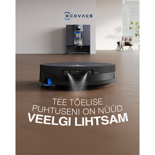 Ecovacs DEEBOT X12 OmniCyclone, märg- ja kuivpuhastus, hall - Robottolmuimeja