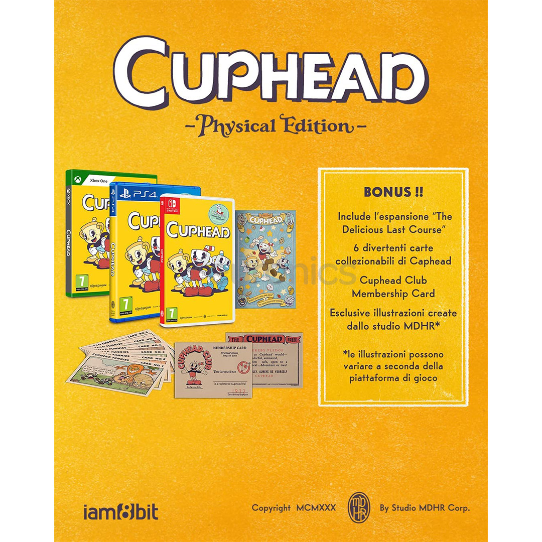 Cuphead, Nintendo Switch - Mäng
