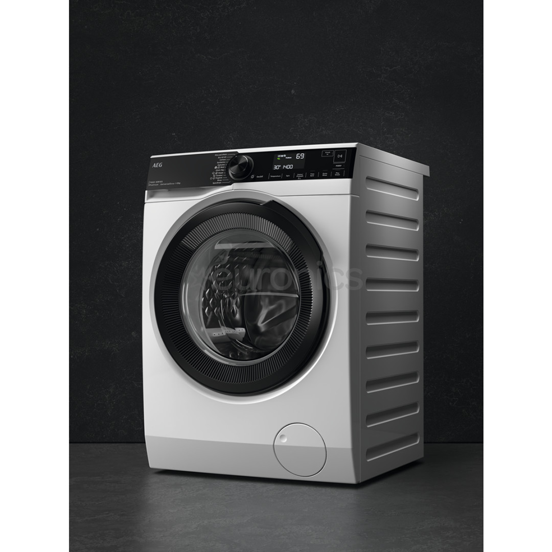 AEG 7000 Series ProSteam® UniversalDose, 8 kg, depth 57.6 cm, 1400 rpm - Front load washing machine
