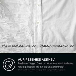 AEG 7000 Series ProSteam® UniversalDose, 8 kg, depth 57.6 cm, 1400 rpm - Front load washing machine