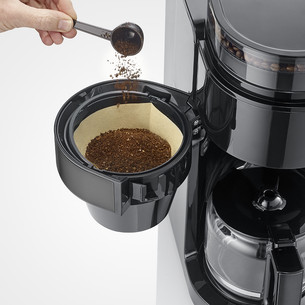 Severin AromaOne, 900 Вт, черный - Капельная кофеварка