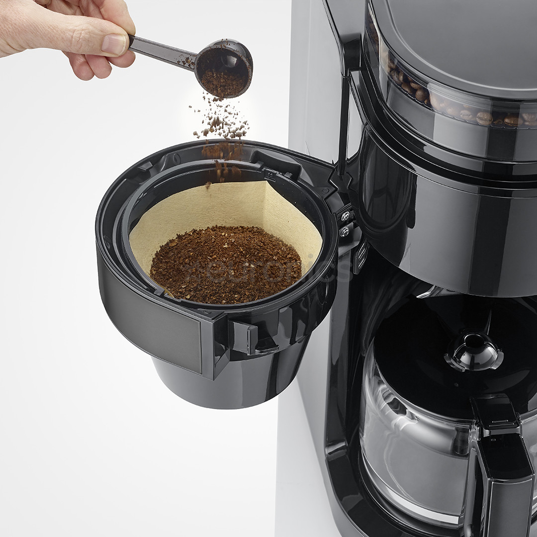 Severin AromaOne, 900 Вт, черный - Капельная кофеварка