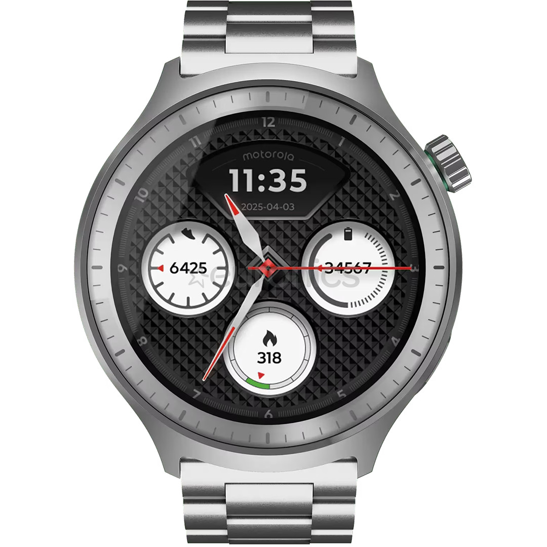 Motorola Moto Watch, hõbe - Nutikell