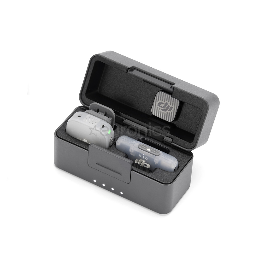 Dji Mic Mini 2, 1TX 1MRX, hall - Juhtmevaba mikrofon