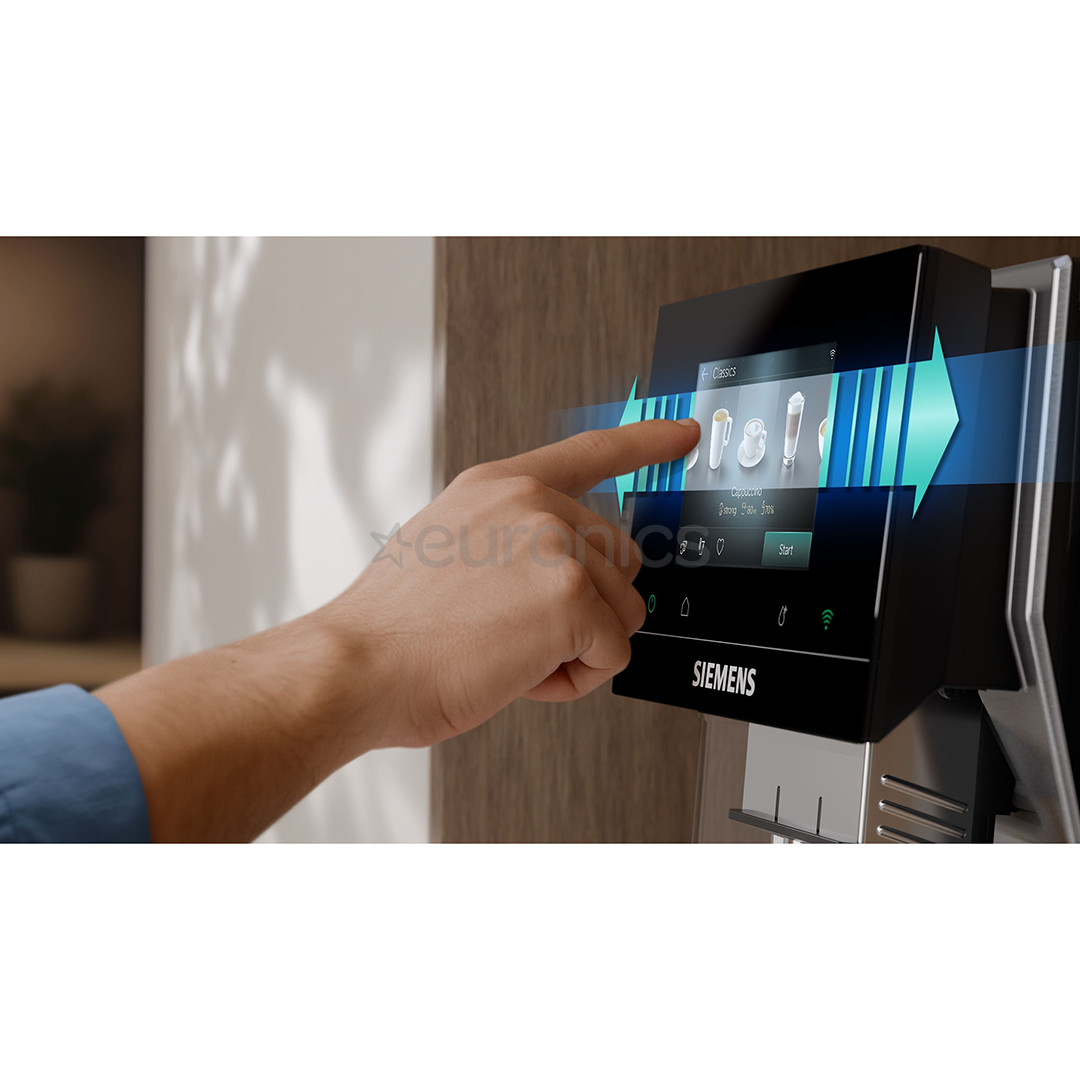 Siemens EQ700 iAroma, roostevaba teras - Espressomasin