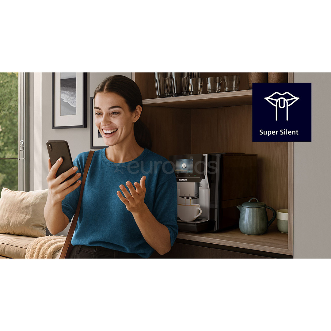 Siemens EQ700 iAroma, roostevaba teras - Espressomasin